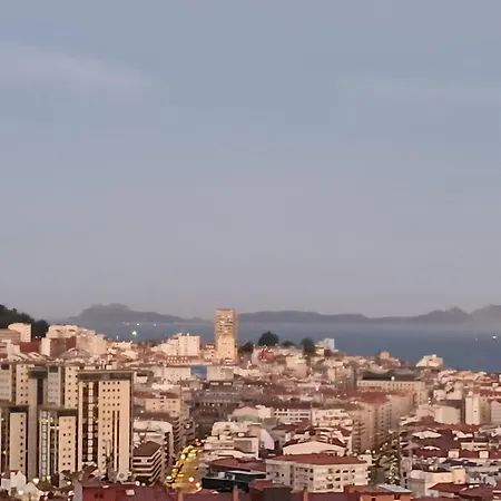 Fabuloso Apartamento Con Vistas A La Ria De Vigo Exterior foto